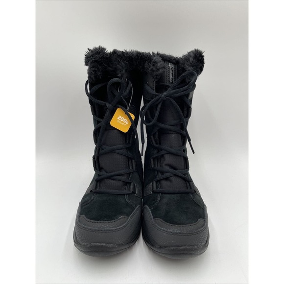 NWB Columbia womens Ice Maiden II Snow Boot, Black Size 7 - Picture 2 of 5